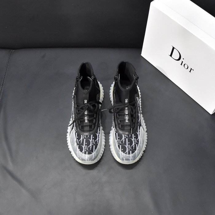 Dior Mens Shoes Sneakers Luxury Brand Breathable Design Casual Shoes for Men with Original Box