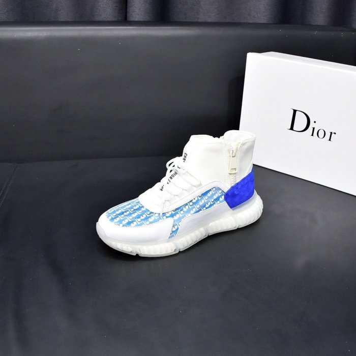 Dior Mens Shoes Sneakers Luxury Brand Breathable Design Casual Shoes for Men with Original Box