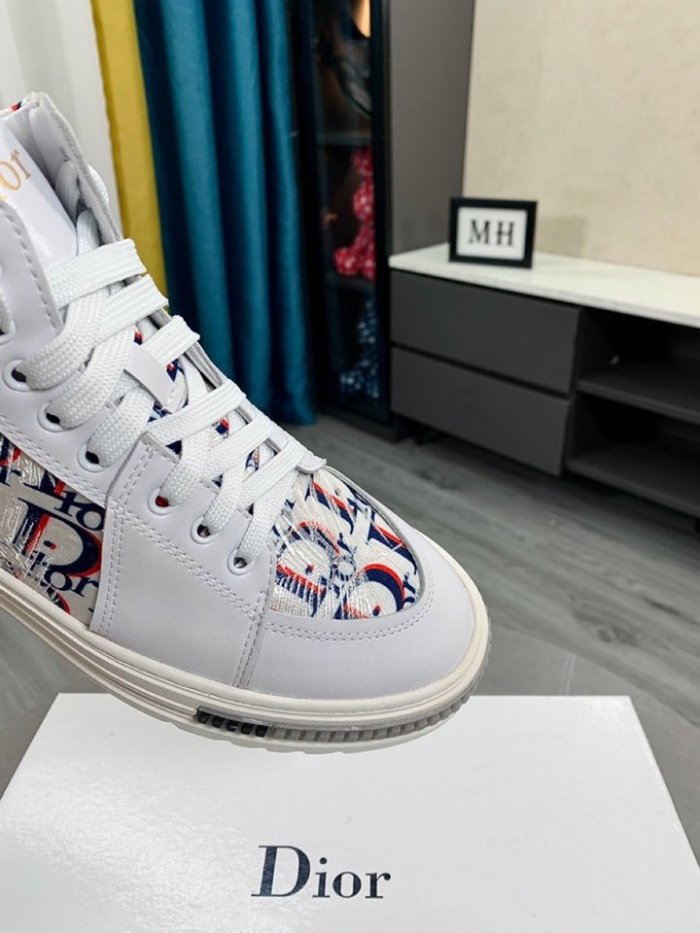 Dior Mens Shoes Sneakers Luxury Brand Breathable Design Casual Shoes for Men with Original Box