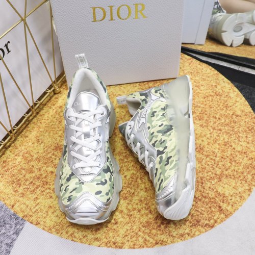 Dior Womens Shoes Sneakers Luxury Brand DIOR VIBE SNEAKER with Original Box Unisex Design Mesh and Technical Fabric