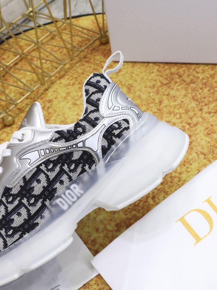 Dior Womens Shoes Sneakers Luxury Brand DIOR VIBE SNEAKER with Original Box Unisex Design Mesh and Technical Fabric