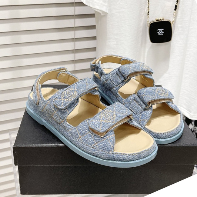 Chanel Womens Shoes Sandals Slippers Luxury Brand Design with Original Box