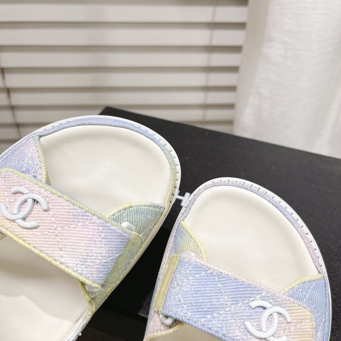 Chanel Womens Shoes Sandals Slippers Luxury Brand Design with Original Box