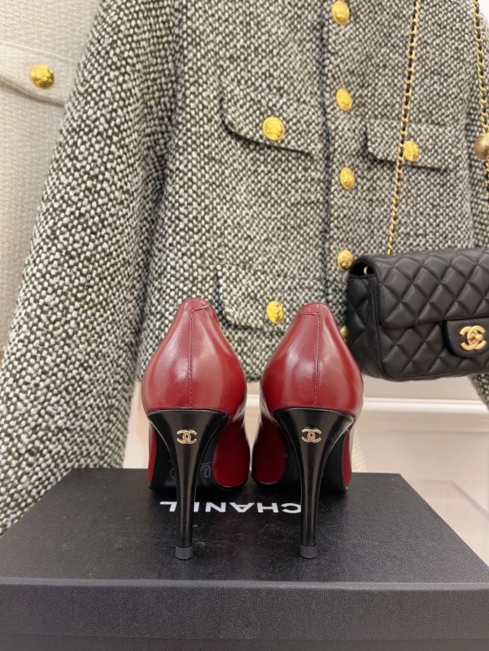 Chanel Womens Shoes Fashion Pumps Luxury Brand Design with Original Box 8.5cm Heel