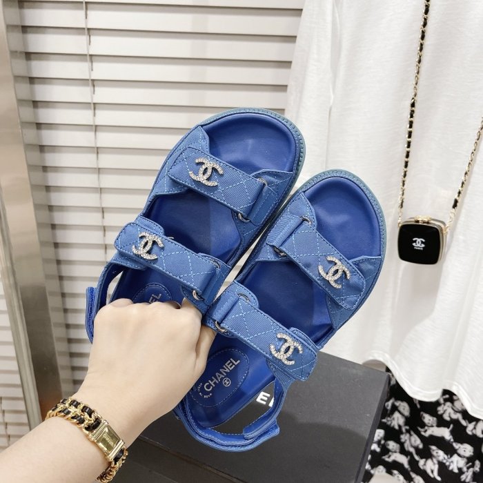 Chanel Womens Shoes Sandals Slippers Luxury Brand Design with Original Box