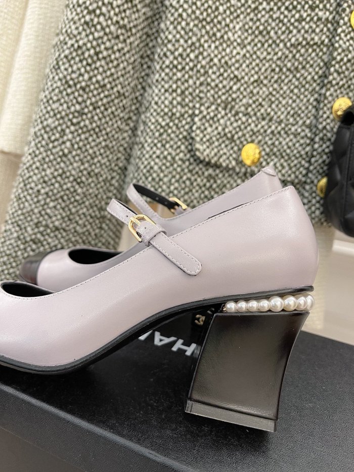Chanel Womens Shoes Fashion Pumps Luxury Brand Design with Original Box 7.5cm Heel