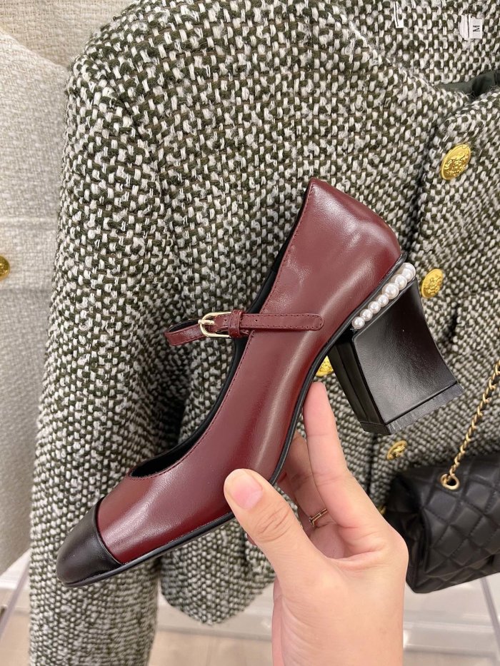 Chanel Womens Shoes Fashion Pumps Luxury Brand Design with Original Box 7.5cm Heel