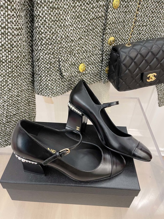 Chanel Womens Shoes Fashion Pumps Luxury Brand Design with Original Box 7.5cm Heel