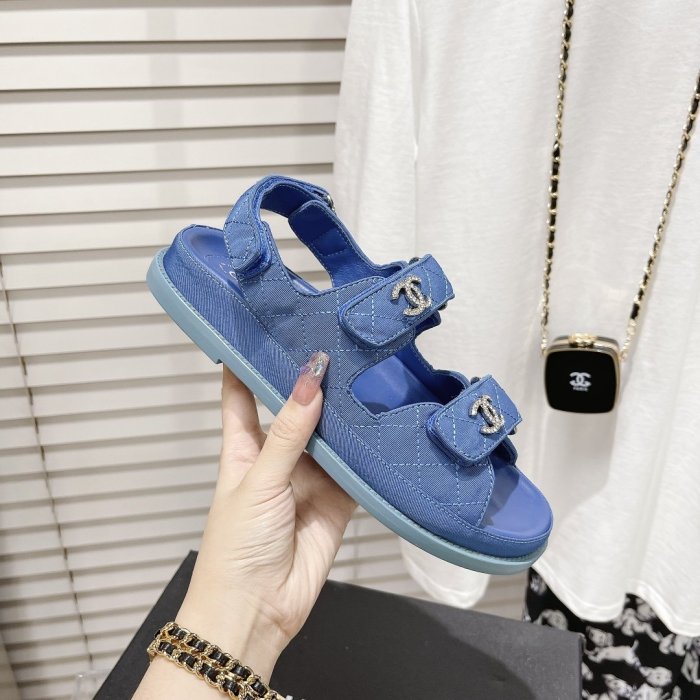 Chanel Womens Shoes Sandals Slippers Luxury Brand Design with Original Box