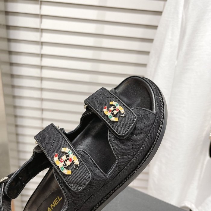 Chanel Womens Shoes Sandals Slippers Luxury Brand Design with Original Box