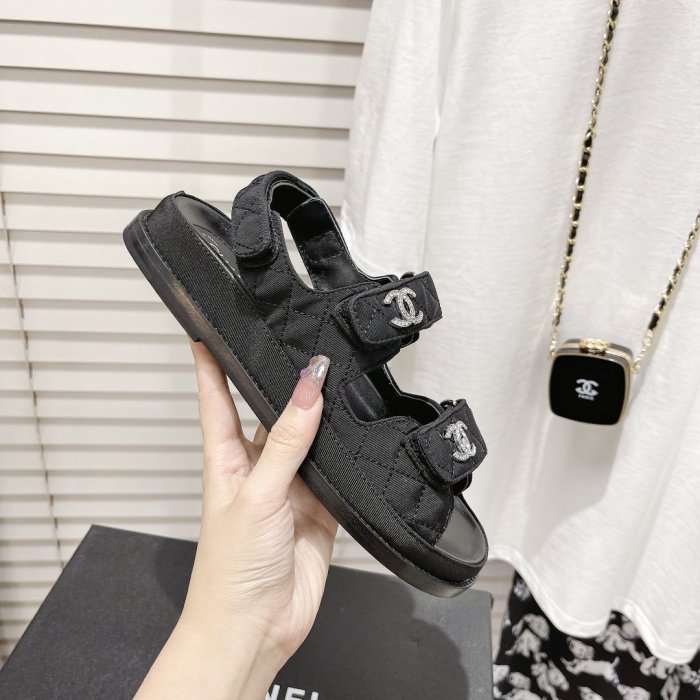 Chanel Womens Shoes Sandals Slippers Luxury Brand Design with Original Box