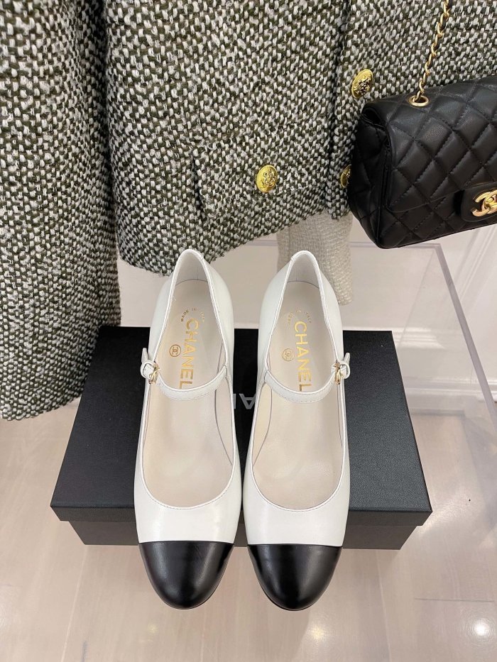 Chanel Womens Shoes Fashion Pumps Luxury Brand Design with Original Box 7.5cm Heel