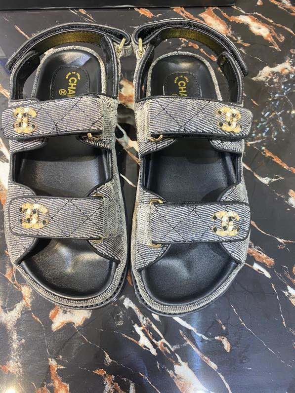 Chanel Womens Shoes Sandals Slippers Luxury Brand Design with Original Box
