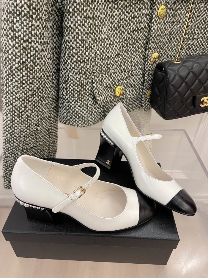 Chanel Womens Shoes Fashion Pumps Luxury Brand Design with Original Box 7.5cm Heel