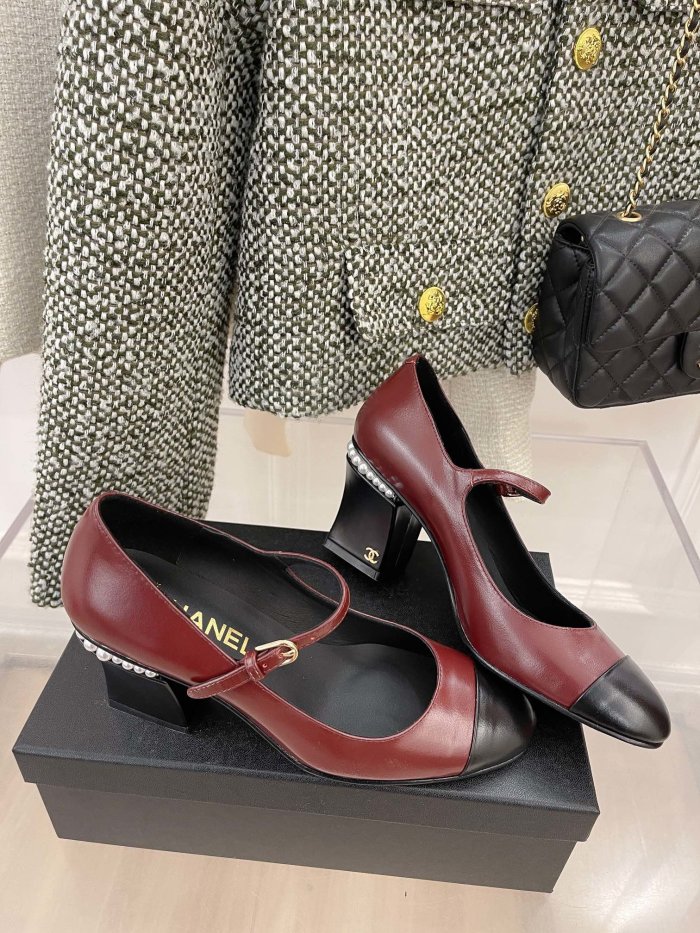 Chanel Womens Shoes Fashion Pumps Luxury Brand Design with Original Box 7.5cm Heel