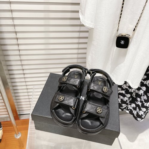 Chanel Womens Shoes Sandals Slippers Luxury Brand Design with Original Box