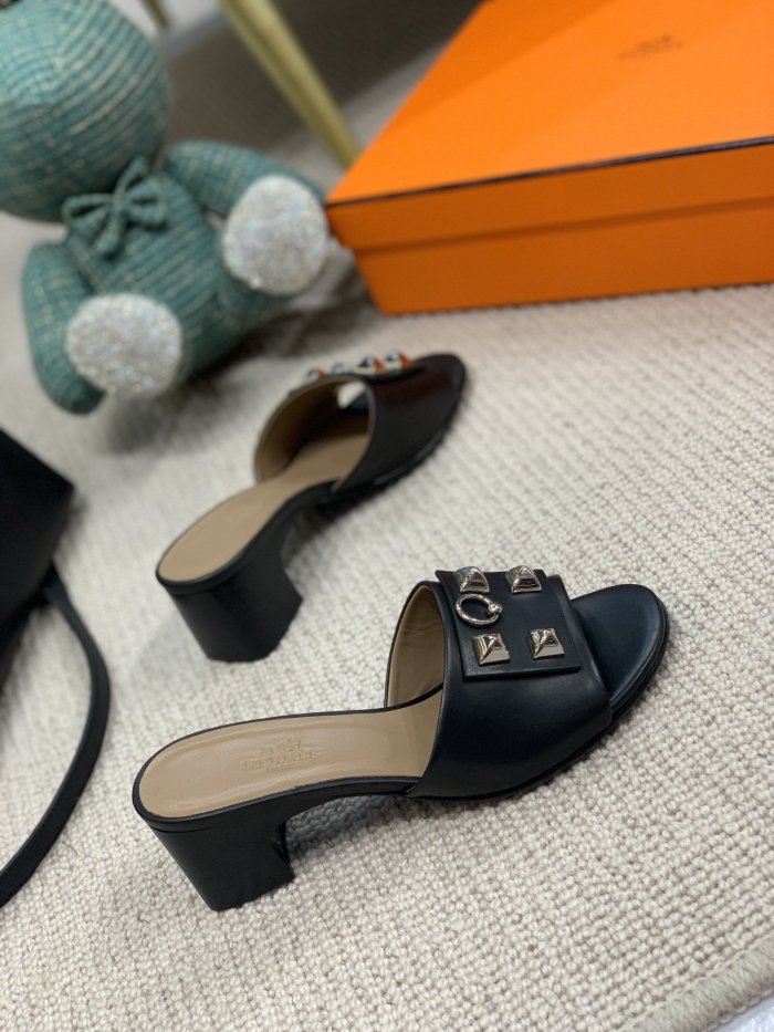Hermes Womens Shoes Dreamy Slippers Sandals Casual Fashion Sandals Luxury Brand with Original Box