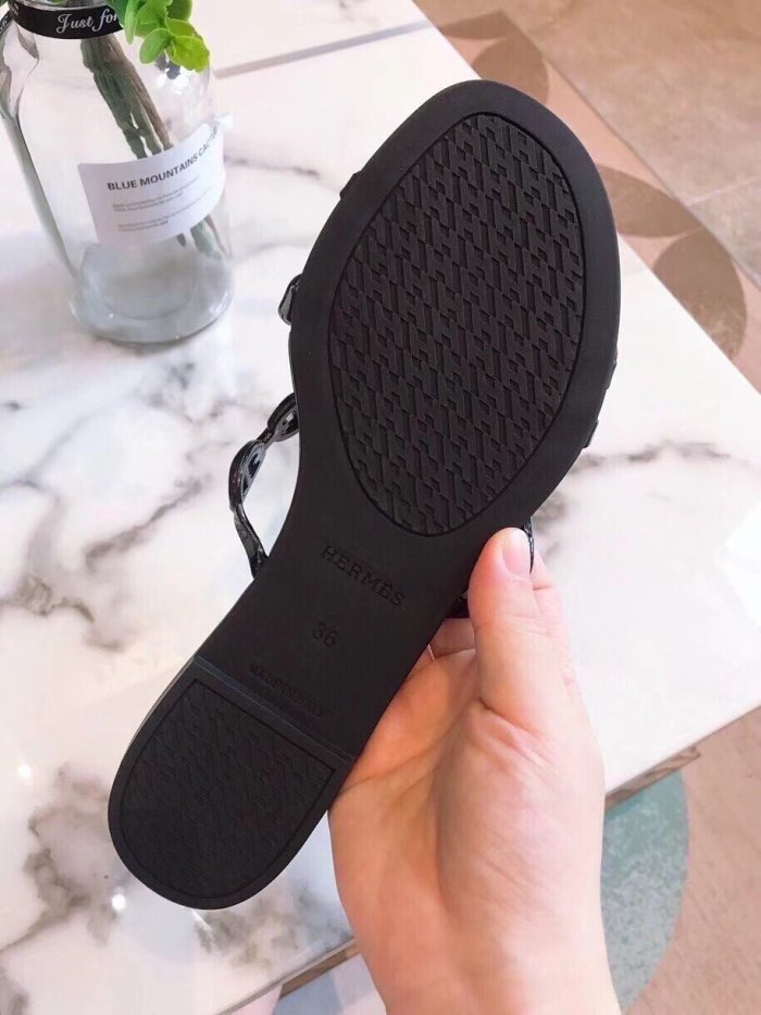Hermes Womens Shoes Extra Slippers Sandals Casual Fashion Sandals Luxury Brand with Original Box
