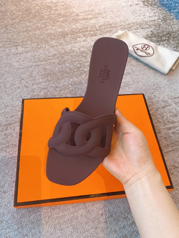 Hermes Womens Shoes Extra Slippers Sandals Casual Fashion Sandals Luxury Brand with Original Box
