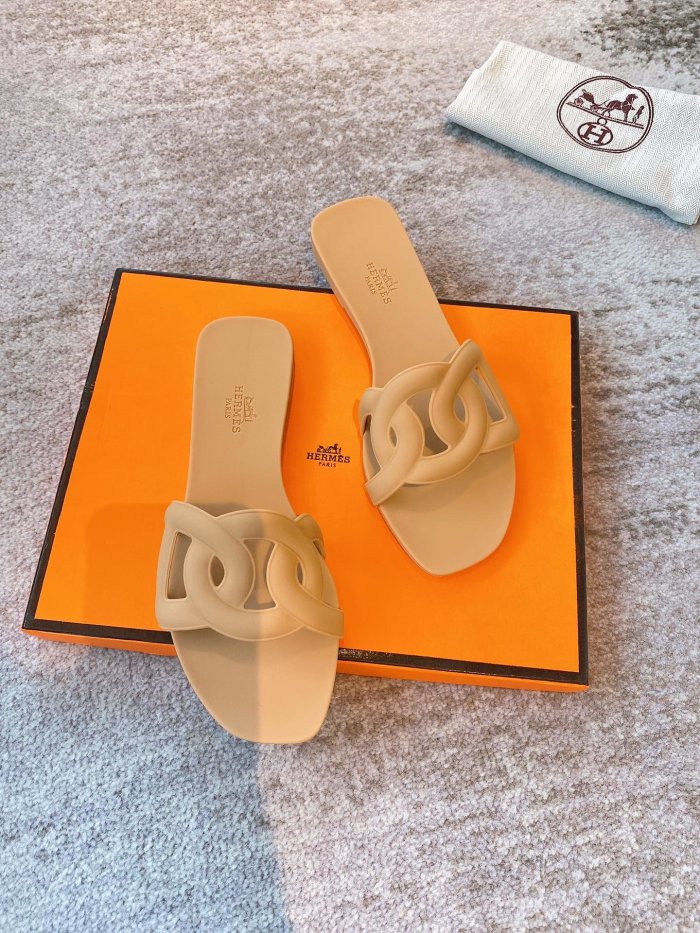 Hermes Womens Shoes Extra Slippers Sandals Casual Fashion Sandals Luxury Brand with Original Box