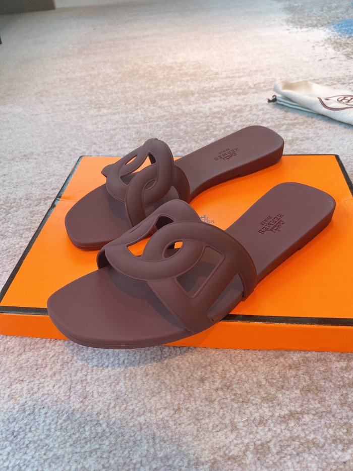 Hermes Womens Shoes Extra Slippers Sandals Casual Fashion Sandals Luxury Brand with Original Box