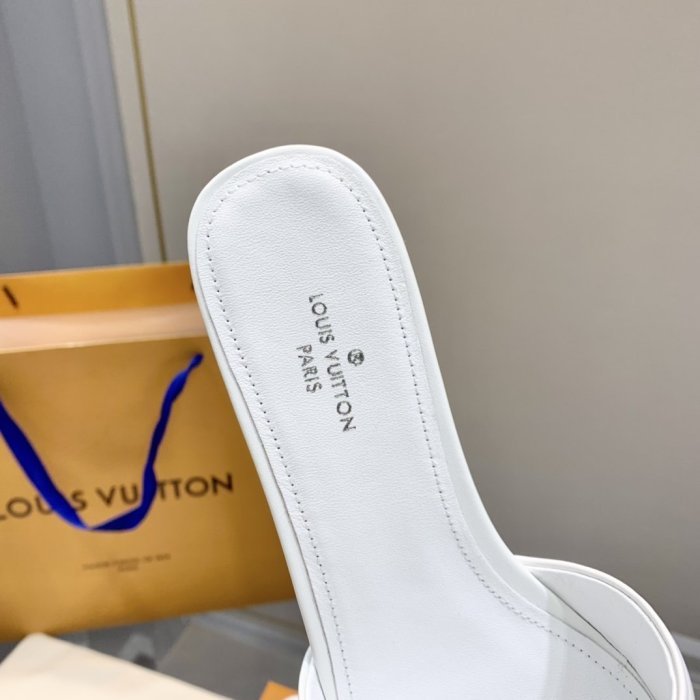 Louis Vuitton Womens Shoes Sandals Slippers Leather Design Luxury Brand Fashion Sandals with Original Box