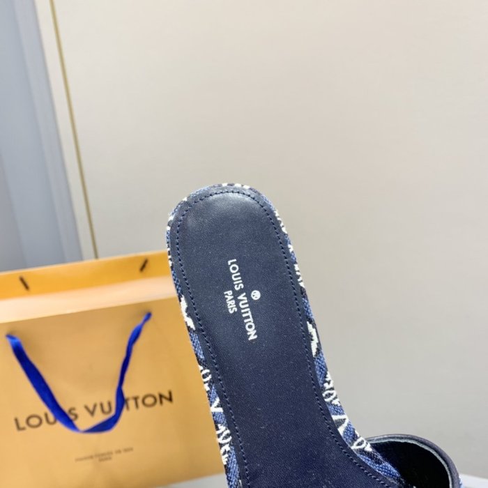 Louis Vuitton Womens Shoes Sandals Slippers Leather Design Luxury Brand Fashion Sandals with Original Box