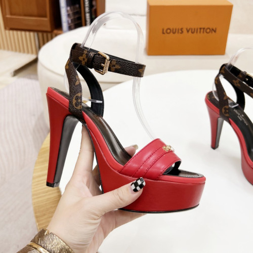 Louis Vuitton Womens Shoes Sandals Slippers Leather Design Luxury Brand Fashion Sandals with Original Box