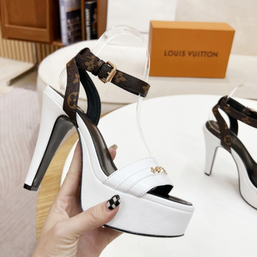 Louis Vuitton Womens Shoes Sandals Slippers Leather Design Luxury Brand Fashion Sandals with Original Box
