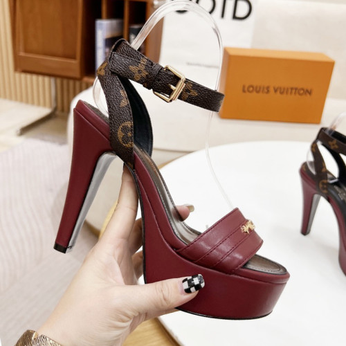 Louis Vuitton Womens Shoes Sandals Slippers Leather Design Luxury Brand Fashion Sandals with Original Box