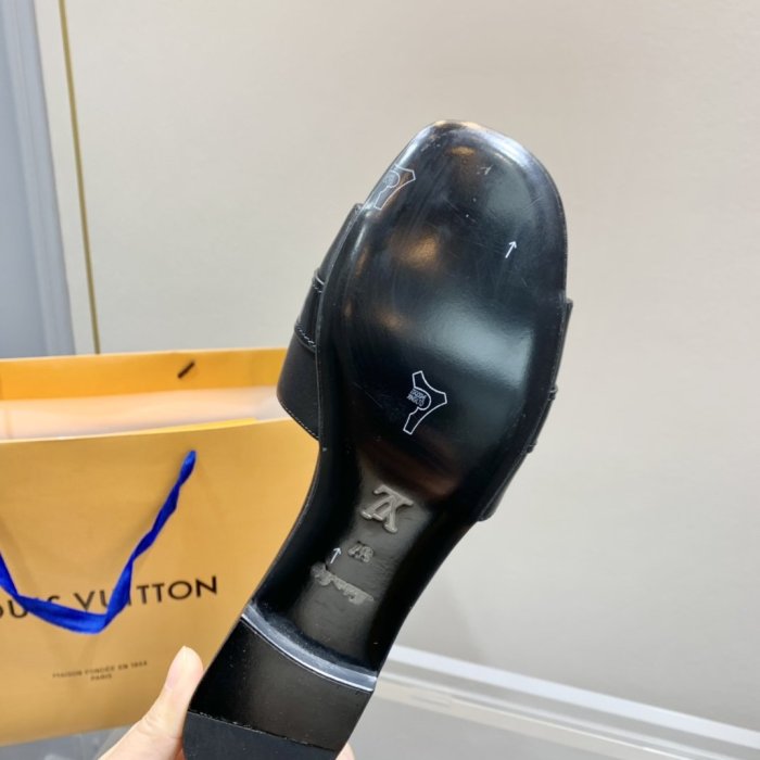 Louis Vuitton Womens Shoes Sandals Slippers Leather Design Luxury Brand Fashion Sandals with Original Box
