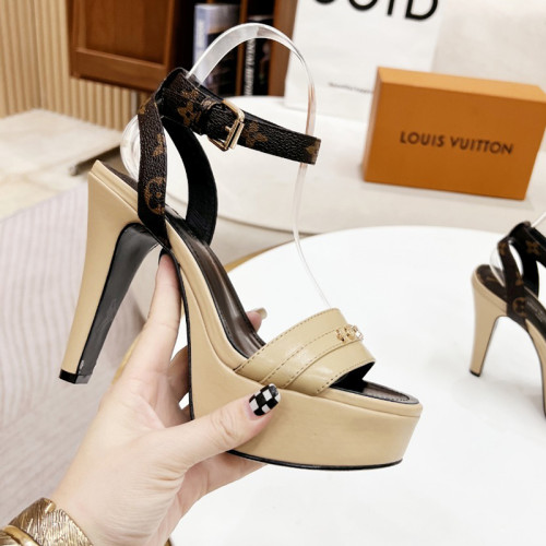 Louis Vuitton Womens Shoes Sandals Slippers Leather Design Luxury Brand Fashion Sandals with Original Box