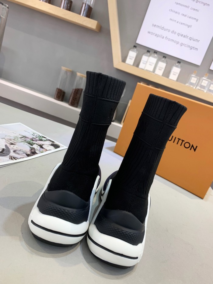 Louis Vuitton Women Shoes Sneakers Luxury Brand Design Fashion LV ARCHLIGHT SNEAKER with Original Box