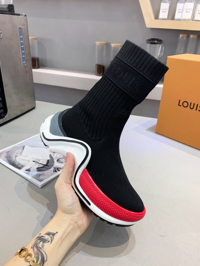 Louis Vuitton Women Shoes Sneakers Luxury Brand Design Fashion LV ARCHLIGHT SNEAKER with Original Box