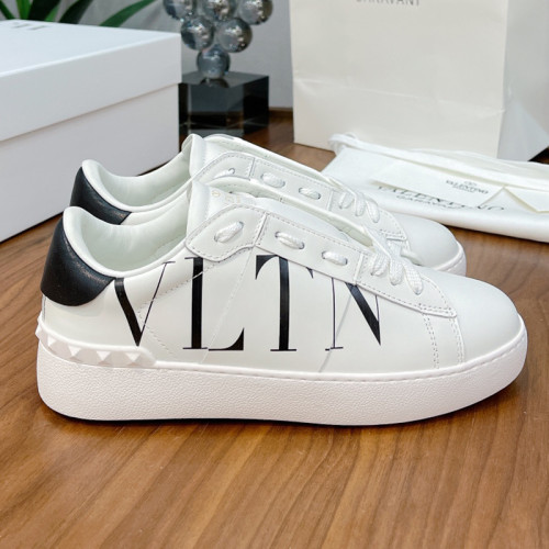 Valentino Men Shoes Fashion Design Luxury Brand OPEN SNEAKER WITH VLTN PRINT with Original Box WY2S0830XZUKR5