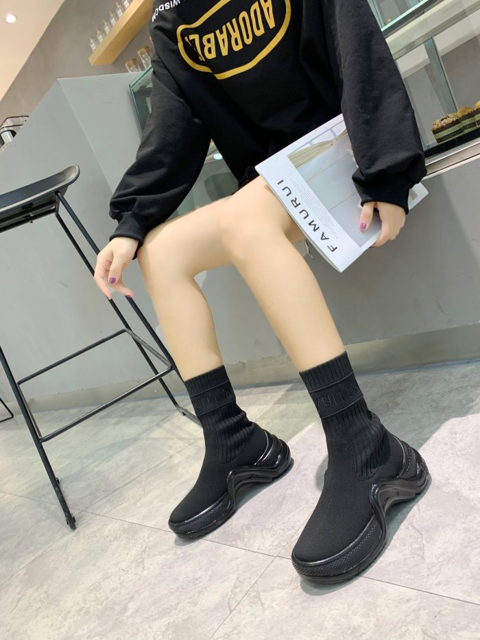 Louis Vuitton Women Shoes Sneakers Luxury Brand Design Fashion LV ARCHLIGHT SNEAKER with Original Box