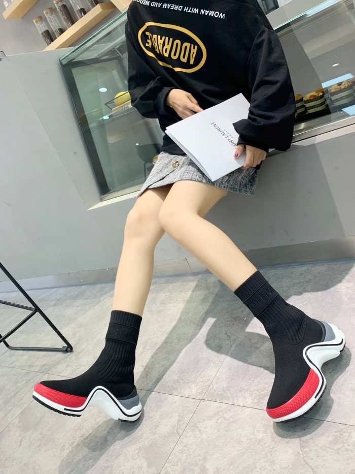 Louis Vuitton Women Shoes Sneakers Luxury Brand Design Fashion LV ARCHLIGHT SNEAKER with Original Box