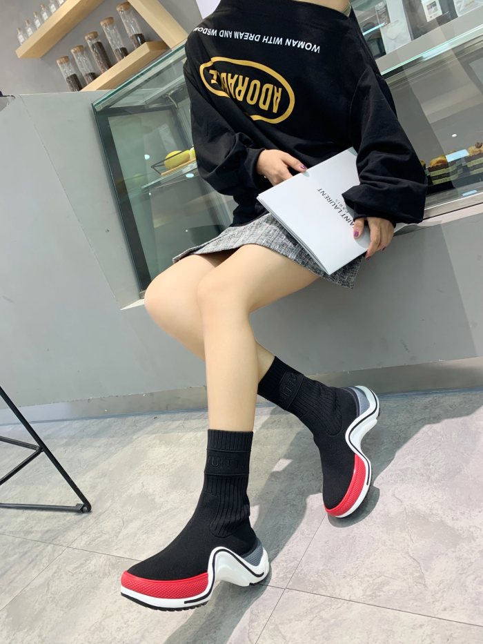 Louis Vuitton Women Shoes Sneakers Luxury Brand Design Fashion LV ARCHLIGHT SNEAKER with Original Box