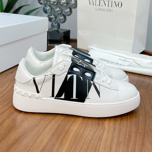 Valentino Men Shoes Fashion Design Luxury Brand OPEN SNEAKER WITH VLTN PRINT with Original Box WY0S0830BLUA01