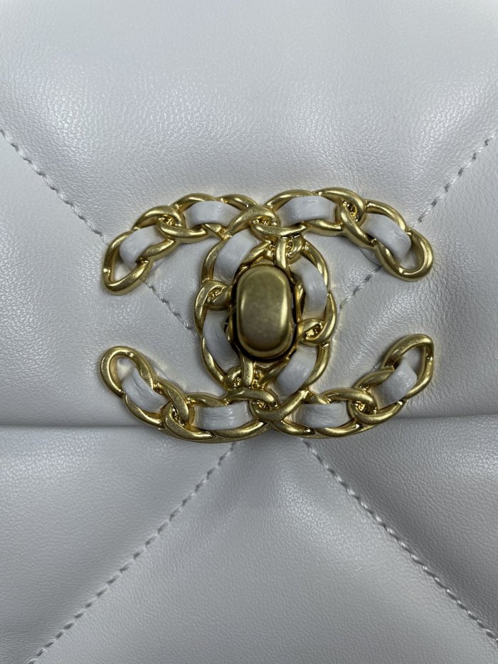 Chanel Womens Bags Shoulder Messenger Bags Chanel 19 Flap Bag Luxury Brand with Original Box