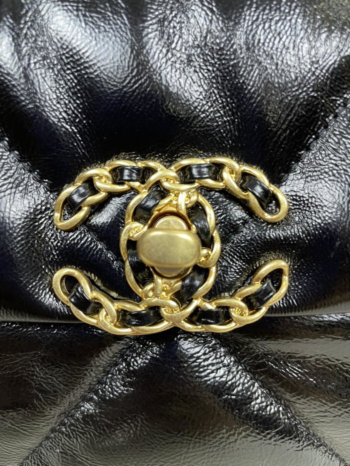 Chanel Womens Bags Shoulder Messenger Bags Chanel 19 Flap Bag Luxury Brand with Original Box