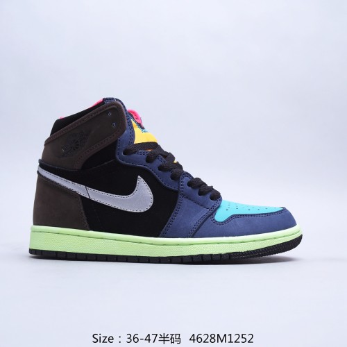 Air1 Jordan 1 Retro High OG “Bio Hack” AJ1 Mens Womens Shoes Sneakers with Original Box 4628M1252