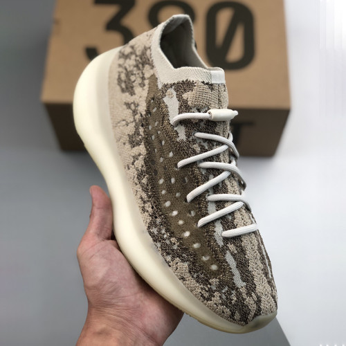 Adidas Yeezy Boost 380  Stone Salt  Mens Womens Shoes Sneakers Breathable Design A-B57622 with Original Box GW0304
