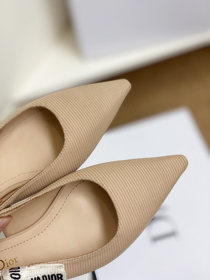 Dior Women Shoes Luxury Design Fashion Type High Heel Shoes for Wedding Style J'ADIOR SLINGBACK PUMP