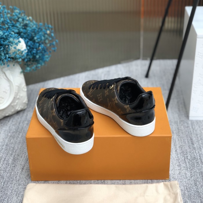 Louis Vuitton Men Shoes Fashion Sneakers LUXEMBOURG SNEAKER Monogram Luxury Brand with Original Box