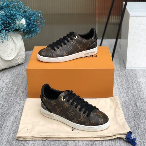 Louis Vuitton Men Shoes Fashion Sneakers LUXEMBOURG SNEAKER Monogram Luxury Brand with Original Box