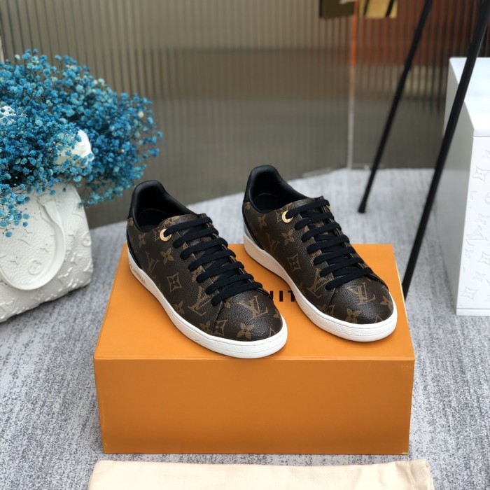 Louis Vuitton Men Shoes Fashion Sneakers LUXEMBOURG SNEAKER Monogram Luxury Brand with Original Box