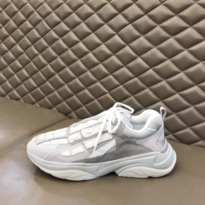 AMIRI Bone Runner low-top lace-up sneakers Men Shoes Sneakers Luxury Brand Design Mens Shoes with Original Box