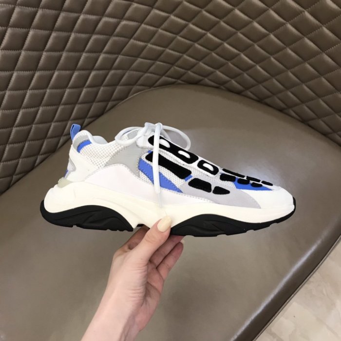 AMIRI Bone Runner low-top lace-up sneakers Men Shoes Sneakers Luxury Brand Design Mens Shoes with Original Box