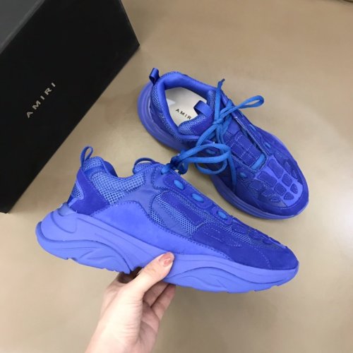 AMIRI Bone Runner low-top lace-up sneakers Men Shoes Sneakers Luxury Brand Design Mens Shoes with Original Box